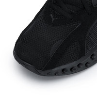 PUMA彪马跑步鞋男鞋女鞋24夏季耐磨透气低帮休闲减震网面运动鞋379437 【进阶跑鞋】黑色-草灰-31050001 42 (鞋内长270mm)
