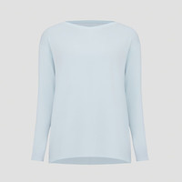 露露乐蒙lululemon 丨Back in Action 女士长袖 T 恤 LW3CXFS 粉末蓝 M /8