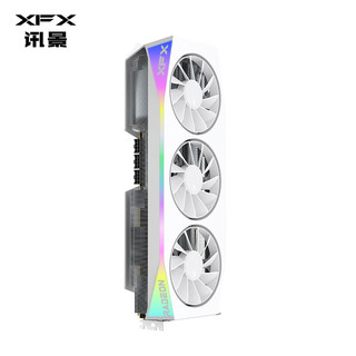 XFX 讯景 RADEON RX 9070 XT OC 海外版 Ultra 显卡 16GB 白色