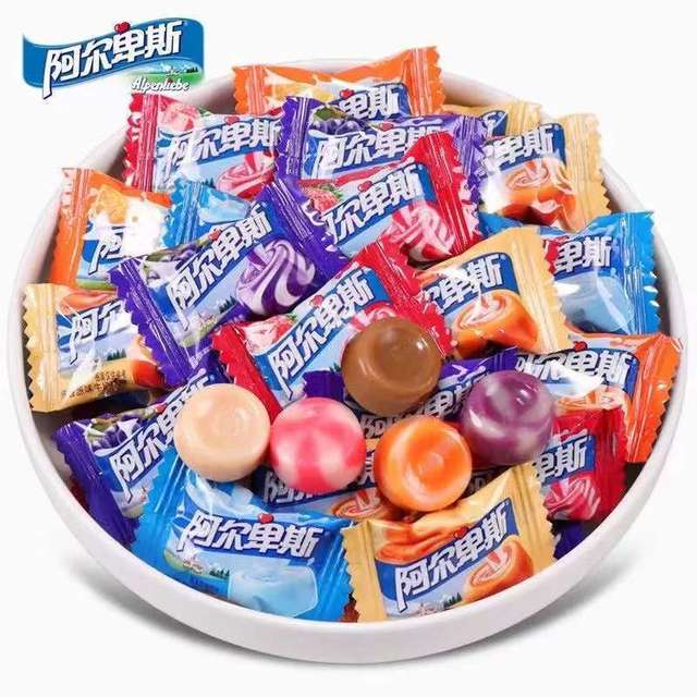 Alpenliebe 阿尔卑斯 牛奶硬糖混合味