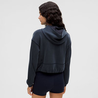 露露乐蒙lululemon丨Softstreme™ 女士拉链连帽衫 速干 LW3HM8S 海军蓝 XS /4