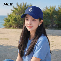 美职棒(MLB)男女帽子虞书欣同款软顶棒球帽秋冬季运动遮阳鸭舌帽 洛杉矶道奇队/藏青色/66 均码 F