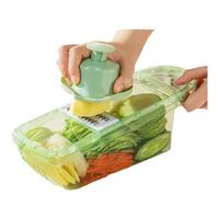 双枪 SUNCHA多功能切菜粗丝厨房插菜切片机刨切丝器擦丝器削皮土豆器家用