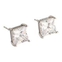 旭平糖果彩虹气质ins彩锆单石小巧耳钉通勤简约基础多巴胺耳饰