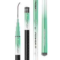 猛攻迎天鱼竿手竿鲫鱼竿台钓竿超轻超硬钓鱼竿轻量综合鲤鱼手杆7.2m