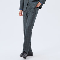 雅戈尔（YOUNGOR）套西裤子男西服裤西装裤西裤羊毛材质秋冬季保暖 YOTX277187DJA裤子 165/76A