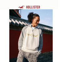 HOLLISTER25春季半高领针织毛衣男装女装装KI320-4070 灰白拼接 2XL (185/124A)