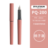 白金 PLATINUM 新款小流星磨砂钢笔三年级小学生练字专用入门可替换墨囊硬笔书法