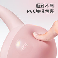乐系 软壶铃女家用练臀软式壶铃运动力量训练提壶哑铃 5公斤