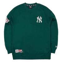 New Era纽亦华春秋重磅MLB系列NY圆领卫衣男女同款潮流美式 14470770-加绒款 灰色