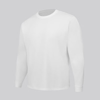 露露乐蒙lululemon丨Pique 男士宽松剪裁珠地长袖 T 恤 LM3FB7S 白色 M
