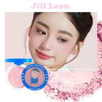 JILL LEEN 蜡笔小新单色柔雾腮红盘高光修容哑光提亮膨胀女