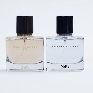 ZARA VIBRANT LEATHER EDP 飒拉男士活力悦动浓香水+活力悦动沉香 悦动·60ml 单瓶无纸盒