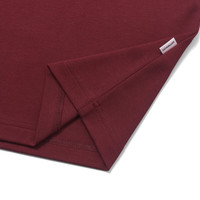 七匹狼长袖T恤男春季5A抗菌面料莫代尔圆领长T男士修身显瘦打底衫男装 403(枣红) 2XL 180/96A 180/96A(XXL)