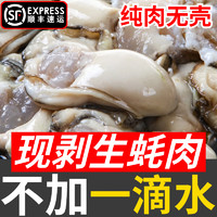 蟹君宝鲜活生蚝现剥生蚝肉新鲜牡蛎肉蛎蝗去壳纯蚝仔肉生鲜海鲜水产盒装 /生蚝肉  送蒜蓉