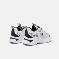 Kappa Kids卡帕童鞋儿童鞋男童运动鞋子潮酷春季女童跑步鞋 黑色 26 内长约167mm 26码内长约167mm