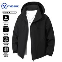 百亿补贴：VIVID BOX 集团VIVID BOX冲锋衣夹克男女春秋新款户外防风耐磨登山服外套