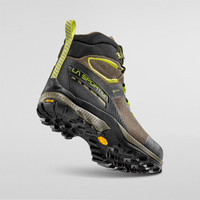 LA SPORTIVA徒步鞋男高帮防水透气户外登山鞋女耐磨缓震 TX Hike Mid 黑/青柠绿 43