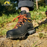 LA SPORTIVA徒步鞋男高帮防水透气户外登山鞋女耐磨缓震 TX Hike Mid 木炭/苔色 男款 39