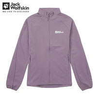 Jack Wolfskin狼爪夹克女春夏新款运动户外防风防泼水舒适徒步软壳休闲外套