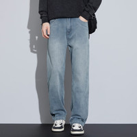 筱雪凌 男士复古牛仔裤 9307