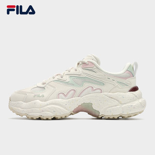 FILA 杨幂同款FILA 斐乐官方蕨草女鞋老爹鞋运动鞋春季鞋子男鞋休闲鞋