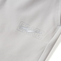 鸿星尔克童装儿童男童梭织长裤25年夏季女童亲肤百搭长裤|起跑线 极光灰 150