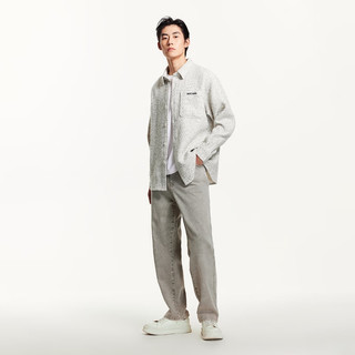 杰克·琼斯（JACK&JONES）潮流百搭春秋外套合集 2251O3005云米色 3XL