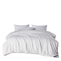 安睡宝（SOMERELLE）100%天然蚕丝提花被子冬季被芯约5.7斤220*240cm 白色 春秋被【100%天然蚕丝丨中长丝】