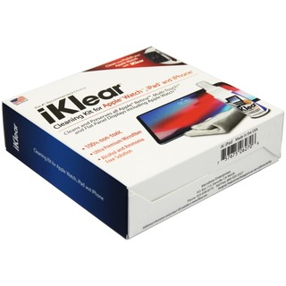 iKlear 平板清洁套装 IK-IPAD 手机屏幕清洁剂触摸屏擦拭布 清理工具 美国 清洁套装 60ml