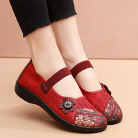 福来红 女士休闲鞋 老北京布鞋 503