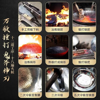 孟大锤章丘平底锅木柄铁锅煎锅牛排锅煎蛋锅不易粘锅无涂层早餐锅已开锅 木柄镜面平底煎锅+3件套 32cm