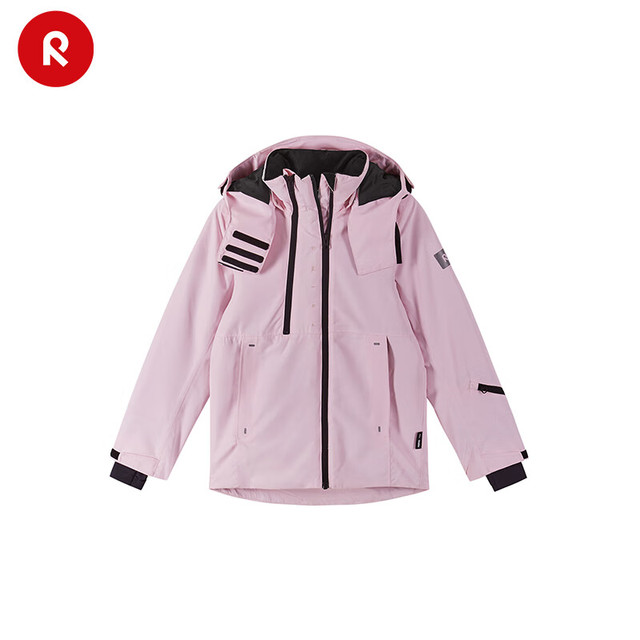 reima 芬兰reima2024秋冬女孩儿童中童拒水拒风户外运动棉夹克 5100088C-玫瑰色4010 140