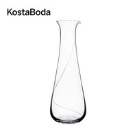 珂斯塔 KOSTA BODA 进口水晶玻璃LINE冷水壶大容量家用创意北欧凉水壶简约