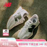 new balance 运动鞋男鞋女鞋简约舒适百搭轻便休闲鞋327系列MS327ASN 38