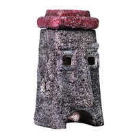 月光水母 Moonjelly 章鱼堡鱼缸布景摆件枯树树脂陶瓷装饰小鱼躲避屋爬宠缸鱼缸造景 章鱼堡