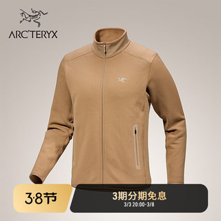 ARC'TERYX 始祖鸟 ARC’TERYX始祖鸟 KYANITE JACKET 保暖 男子 抓绒衫 CANVAS/砂陶棕 L