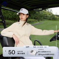 DESCENTE 迪桑特 GOLF 迪桑特高尔夫FIELD系列女士EV夹克防风防泼水 早春新品 BG-BEIGE L