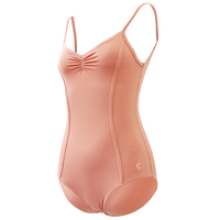 三沙（sansha）芭蕾舞吊带连体服 考级基训高胯舞蹈练功服少女奶蓝色