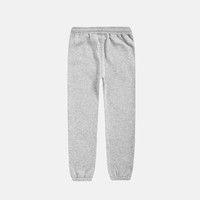 Converse 匡威童装女童保暖加绒长裤秋冬儿童针织休闲运动裤子 岩岭灰 130 /56 【身高116-122cm】 130(7/6X)