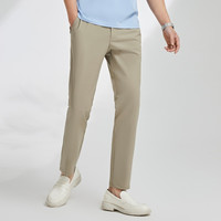 雅戈尔(YOUNGOR)西服裤男西装裤TR裤裤子聚酯纤维亚麻赛莱尔氨纶 VCHX310105YWY 36 180/90A