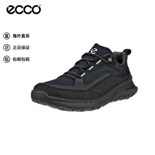 爱步（ECCO）运动鞋男 防滑缓震登山鞋男 824254 51052黑色 44 