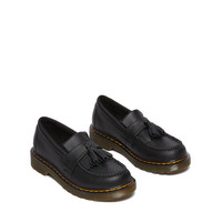 马丁（马汀博士 Dr.Martens）Adrian J英伦女款春夏舒适百搭一脚鞥黑童鞋乐福鞋 黑色 29