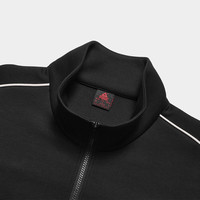 匹克（PEAK）【篮球文化】运动外套男宽松开衫卫衣立领上衣休闲夹克 黑色 L