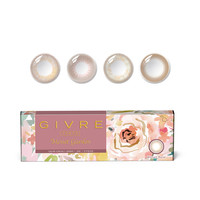 绮芙莉Givre美瞳日抛10片小直径自然带度数彩色隐形眼镜