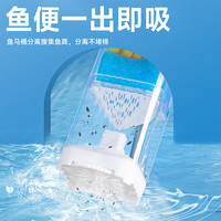 国家补贴：yee 鱼缸内置过滤器净水循环三合一过滤水泵小型鱼马桶吸便制氧10w