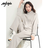 MJ STYLE立领开衫外套女2025春季宽松休闲百搭短款小个子运动风长袖上衣