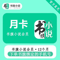 书旗小说会员月卡30天