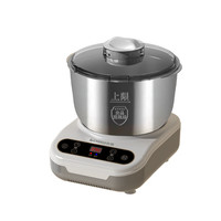 志高和面机家用全自动揉面醒面一体机和面机家用揉面机厨师机多功能智能活面搅面机面包面粉搅拌机5升 乳白色 5L 【和面机】+升级款