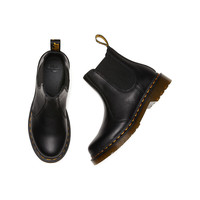 马丁（马汀博士 Dr.Martens）2976 Virginia英伦男女款春季荔枝纹软皮切尔西靴城市轻户外 黑色 37
